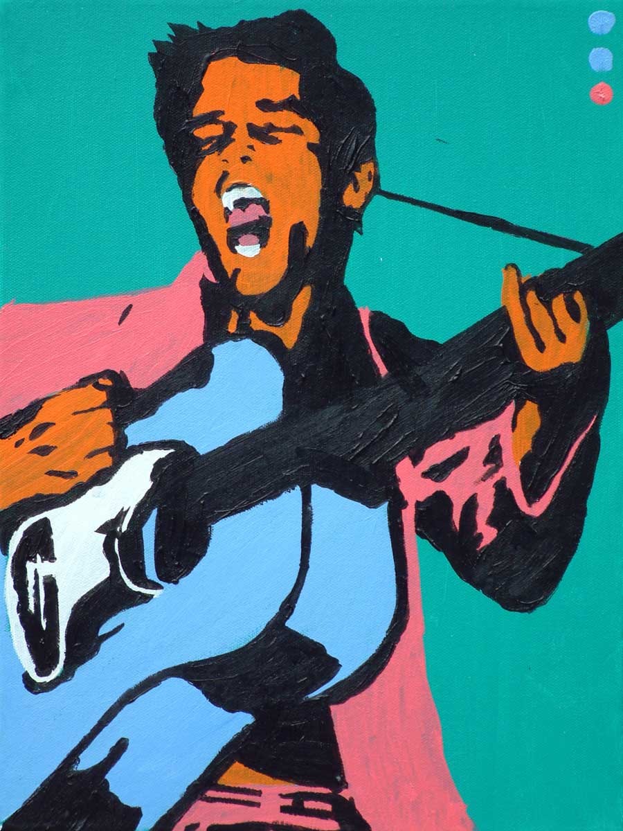 Pop art elvis